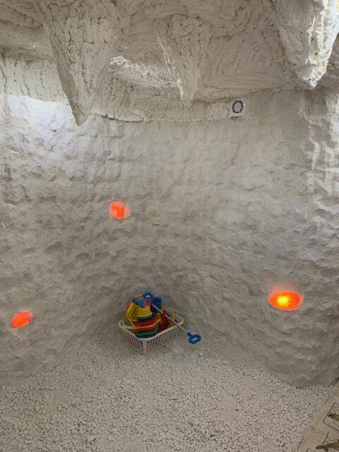 solná jeskyně v interiéru MŠ